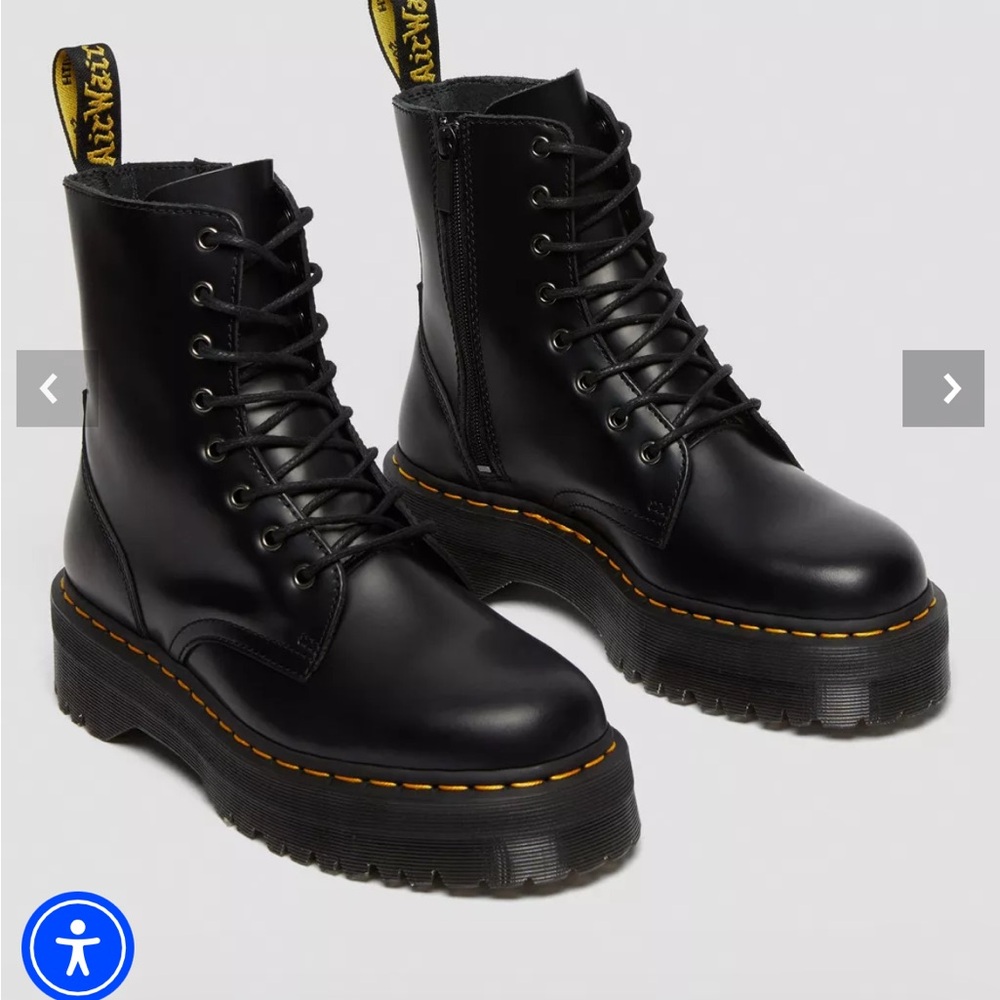 Dr martens Jadon Boot Leather Platforms - Picture 4 of 11